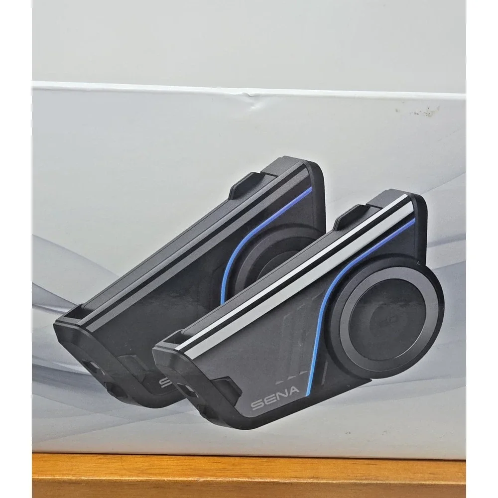 Sena 60S-01D Dual Pack Motorcycle Bluetooth Mesh Intercom Harman Kardon Sealed